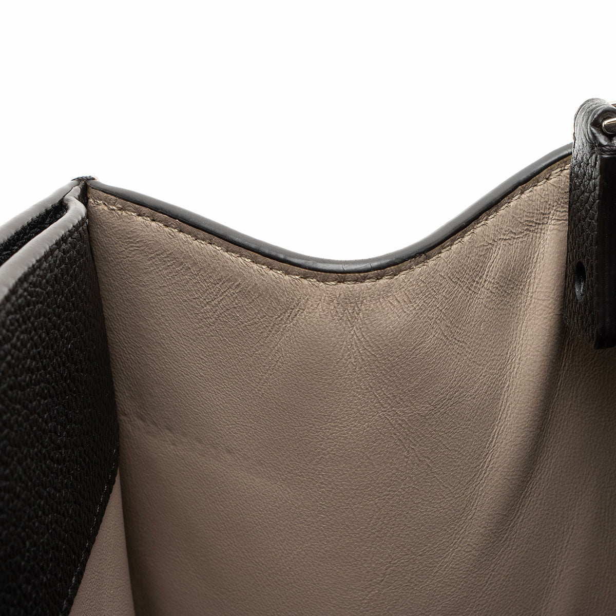 Louis Vuitton Calfskin City Steamer MM Tote Bag - Beige/Black