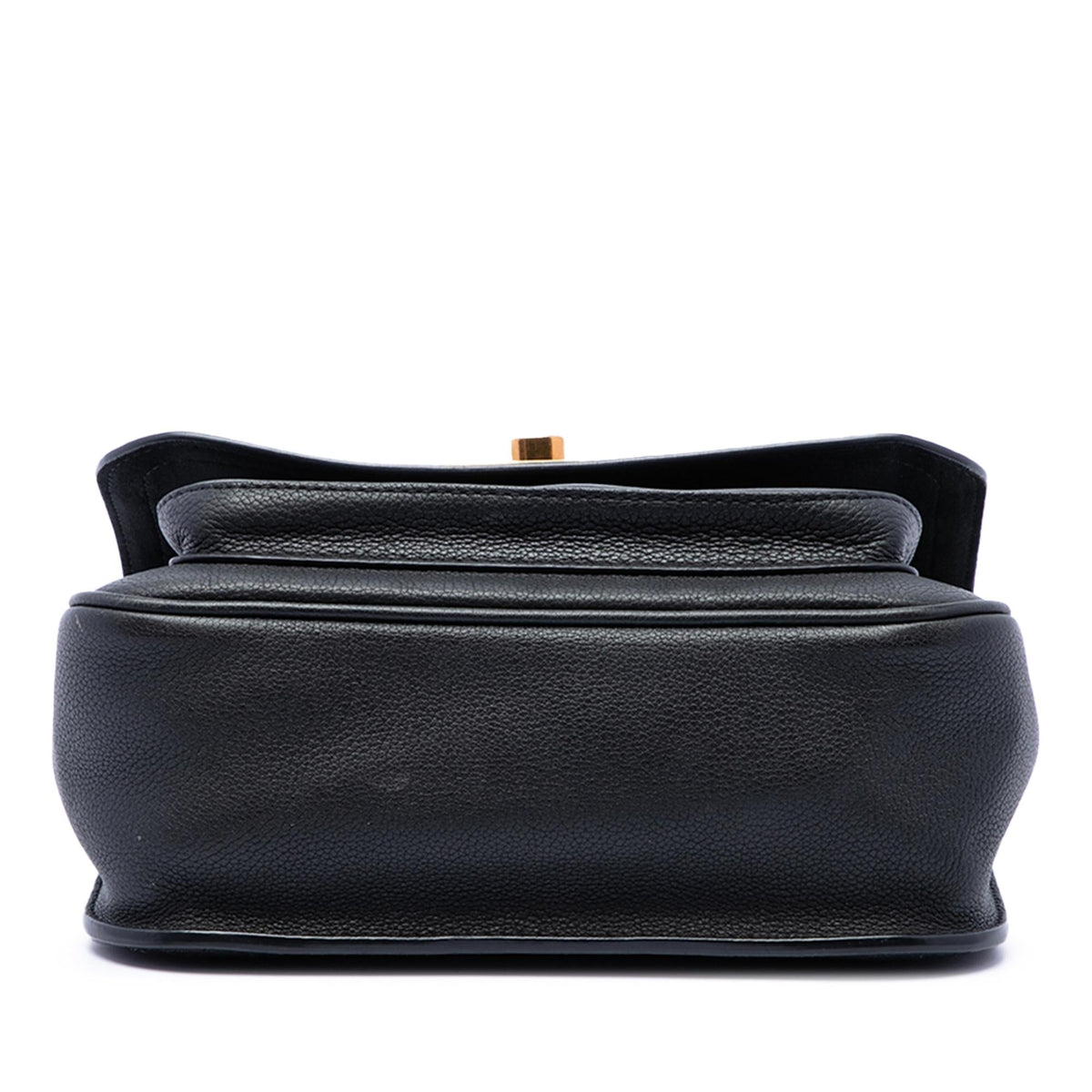 Louis Vuitton Calfskin Lockme Chain Shoulder Bag - Black