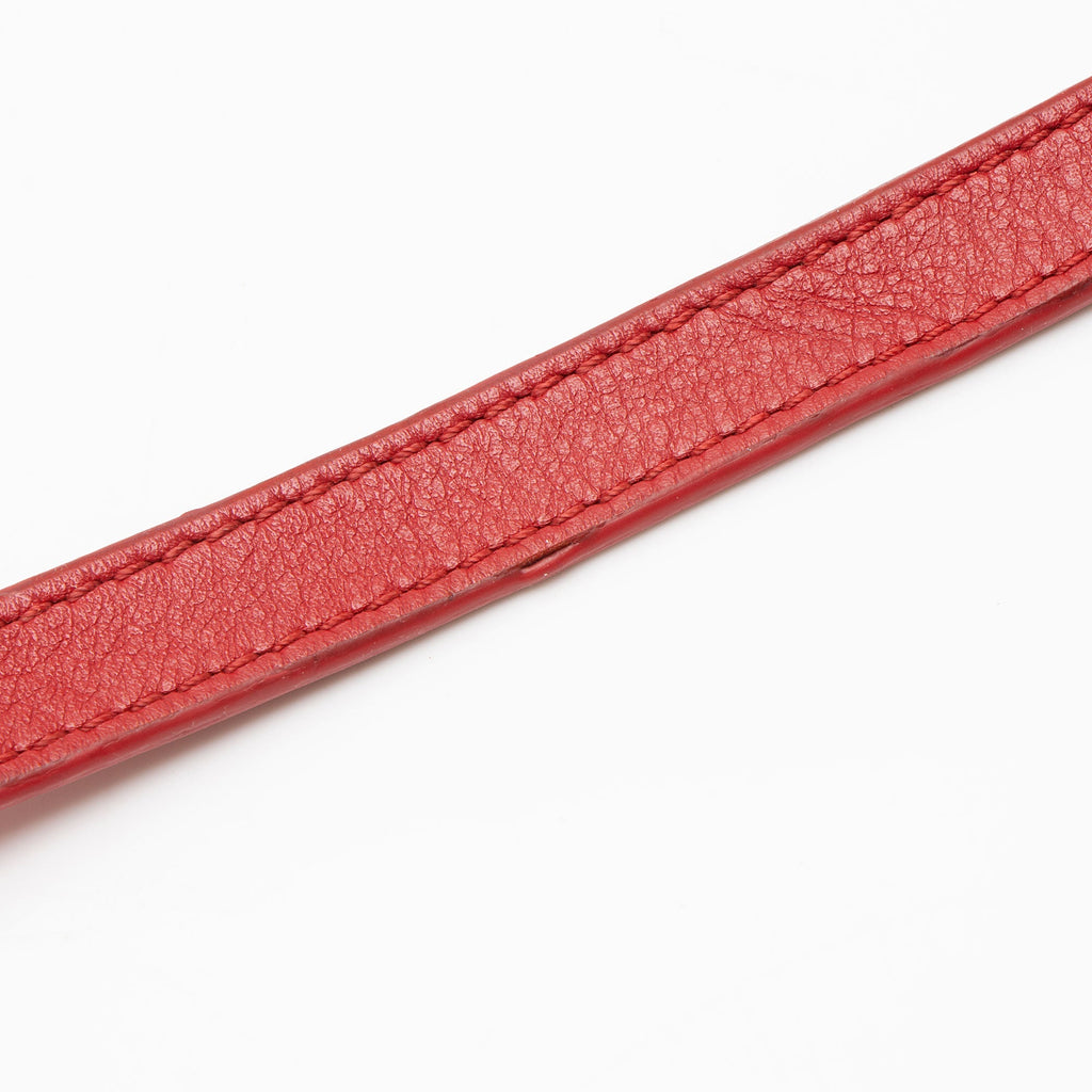 Louis Vuitton Calfskin New Wave Chain MM Shoulder Bag - Red