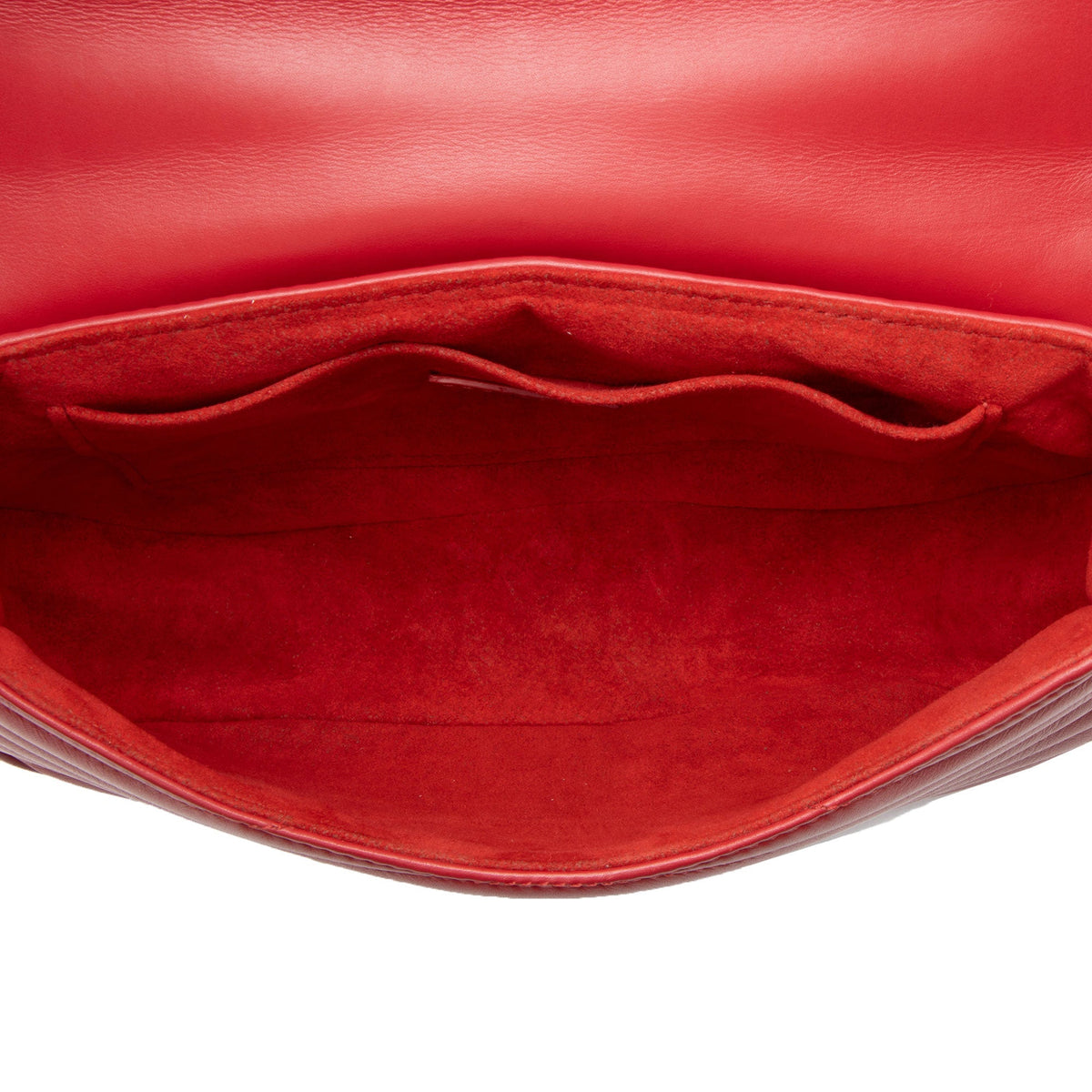 Louis Vuitton Calfskin New Wave Chain MM Shoulder Bag - Red
