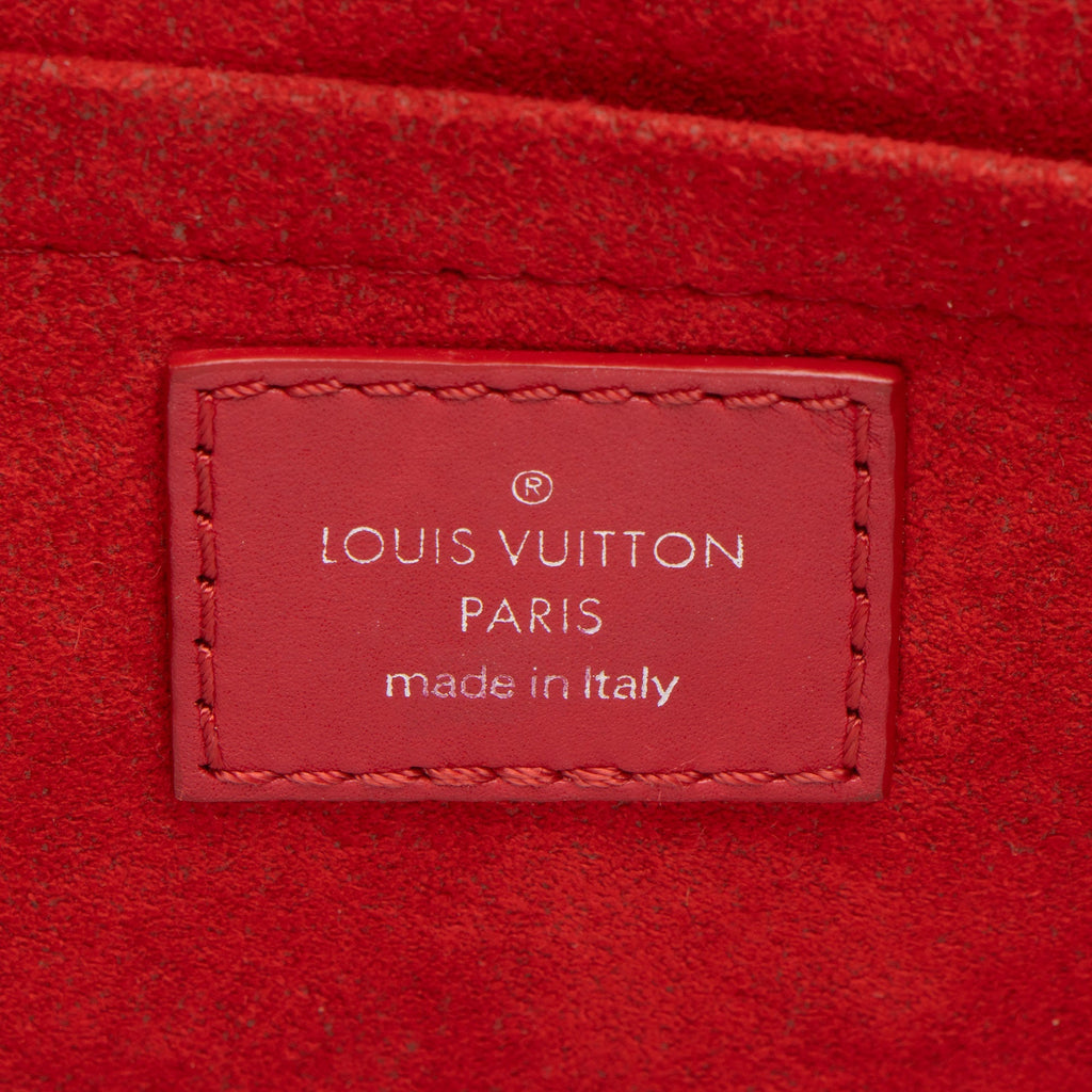Louis Vuitton Calfskin New Wave Chain MM Shoulder Bag - Red
