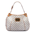 Louis Vuitton Damier Azur Galliera PM Shoulder Bag - White