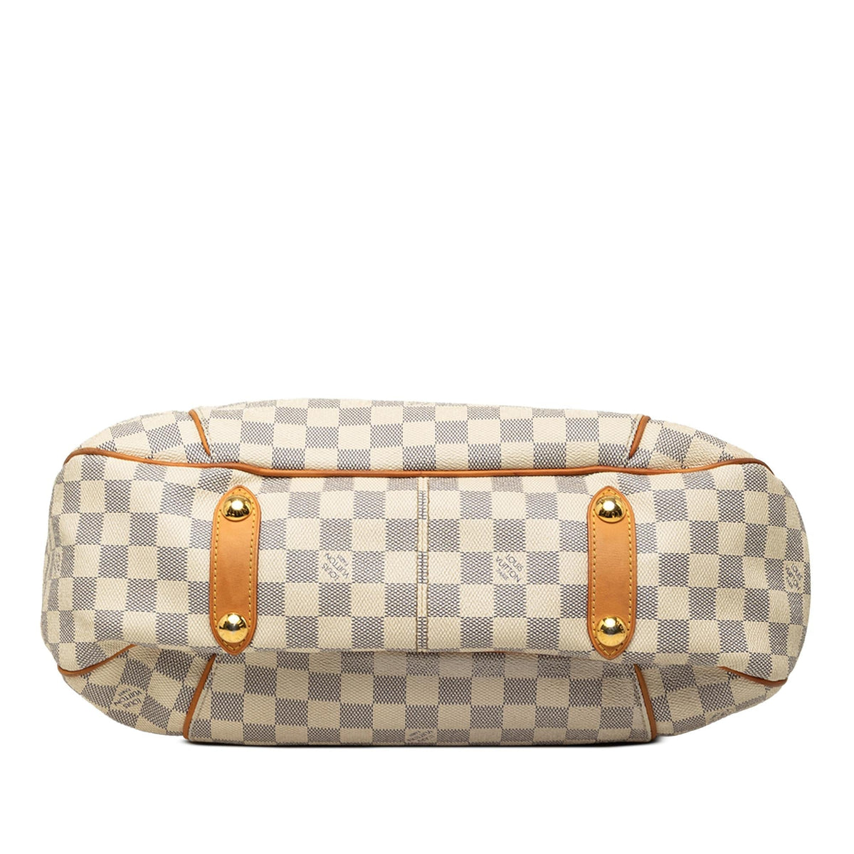 Louis Vuitton Damier Azur Galliera PM Shoulder Bag - White