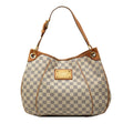 Louis Vuitton Damier Azur Galliera PM Shoulder Bag - White