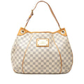 Louis Vuitton Damier Azur Galliera PM Shoulder Bag - White