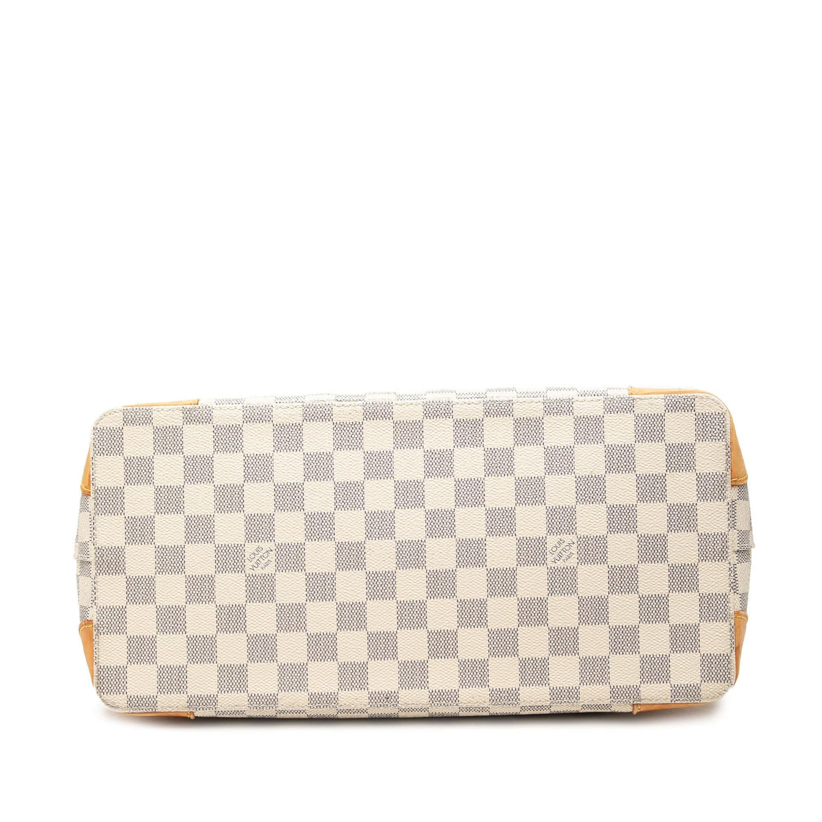 Louis Vuitton Damier Azur Hampstead MM Tote Bag - White