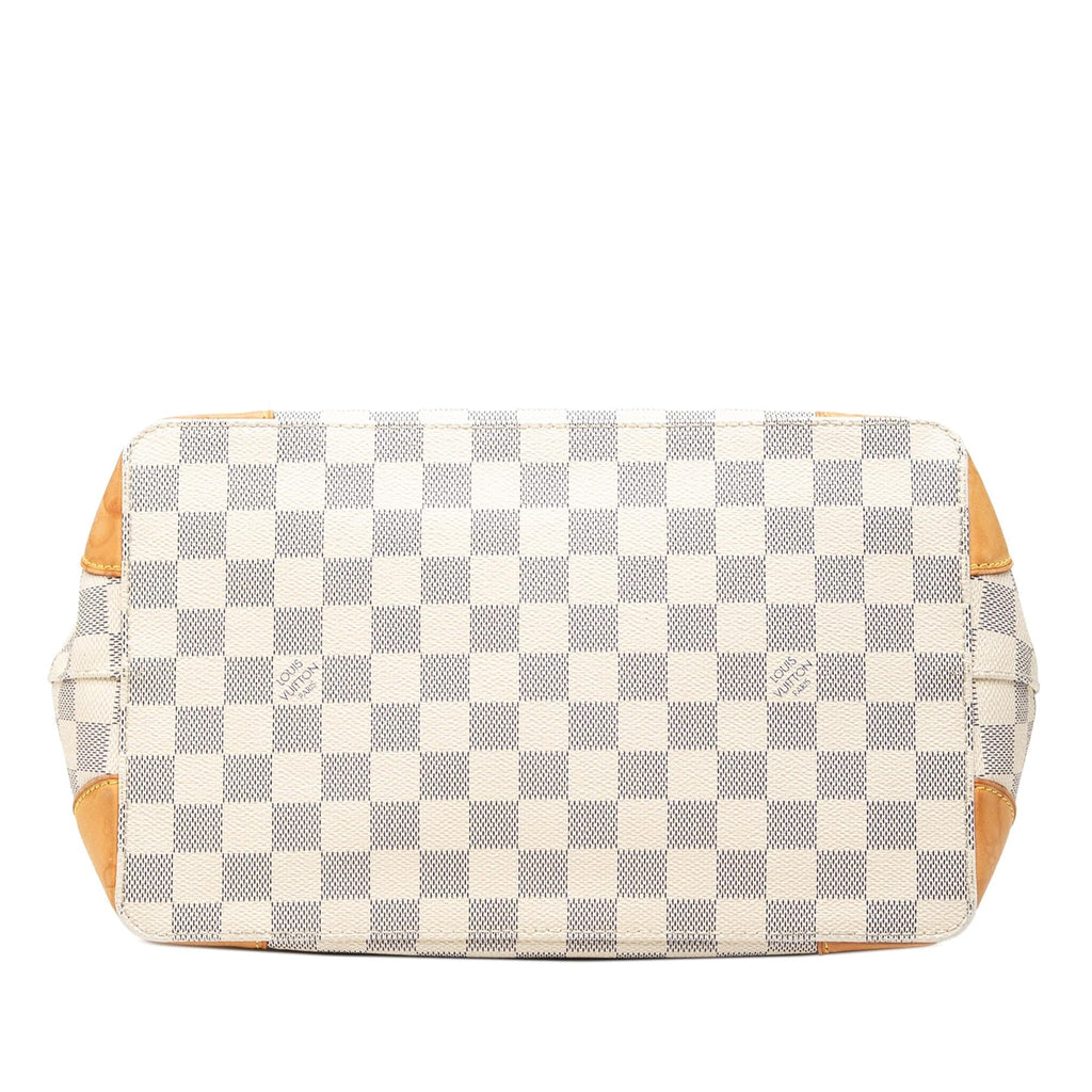 Louis Vuitton Damier Azur Hampstead PM Tote Bag - White