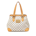 Louis Vuitton Damier Azur Hampstead PM Tote Bag - White