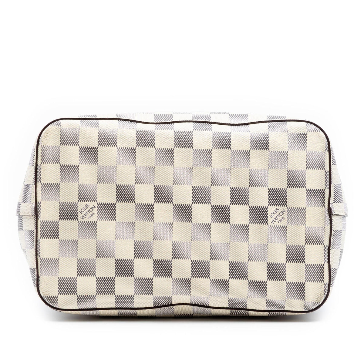 Louis Vuitton Damier Azur Neonoe MM Shoulder Bag - White