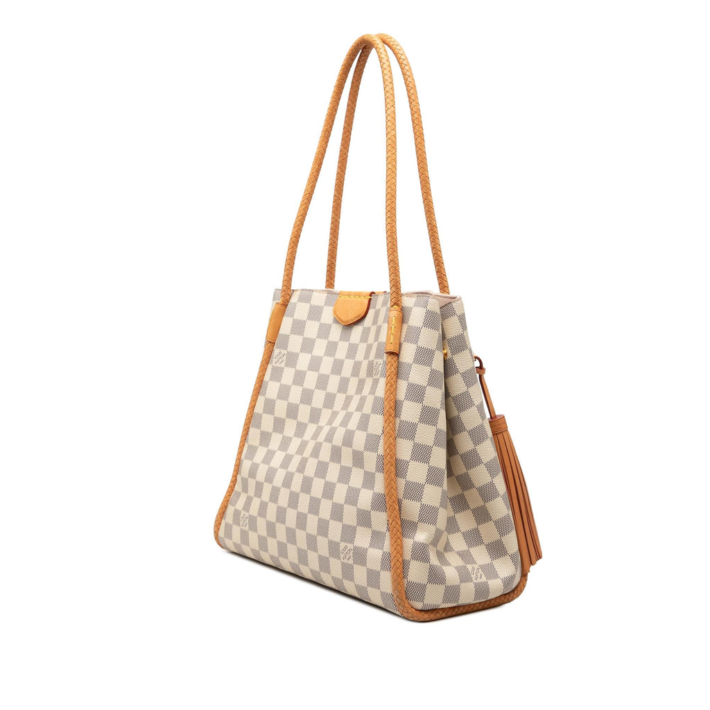 Louis Vuitton Damier Azur Propriano Tote Bag - White