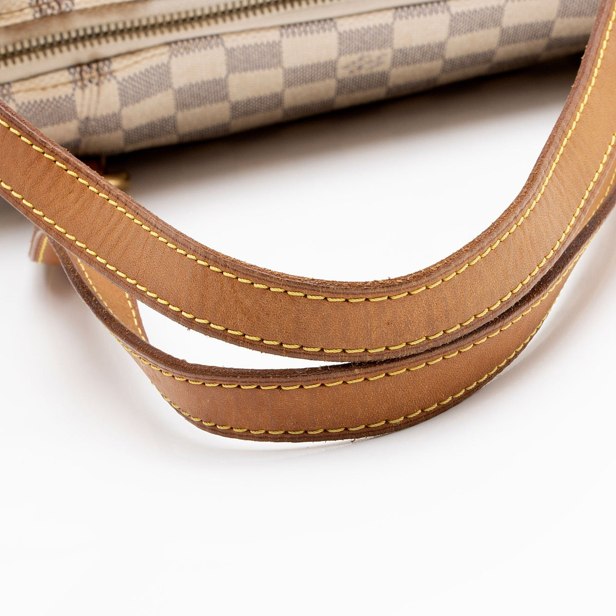 Louis Vuitton Damier Azur Totally MM Tote Bag - White