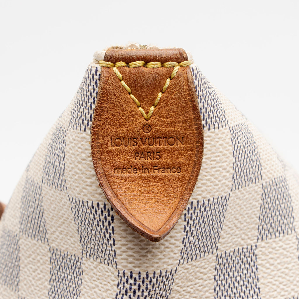 Louis Vuitton Damier Azur Totally MM Tote Bag - White