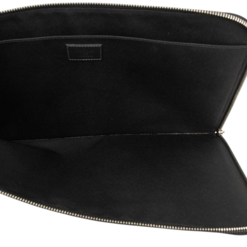 Louis Vuitton Damier Cobalt Camouflage Pochette Jour GM - Black