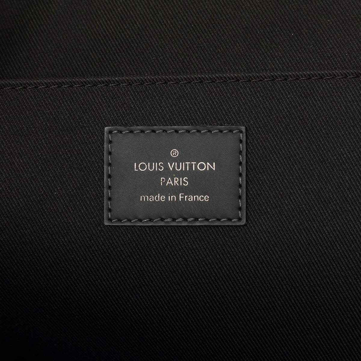 Louis Vuitton Damier Cobalt Camouflage Pochette Jour GM - Black