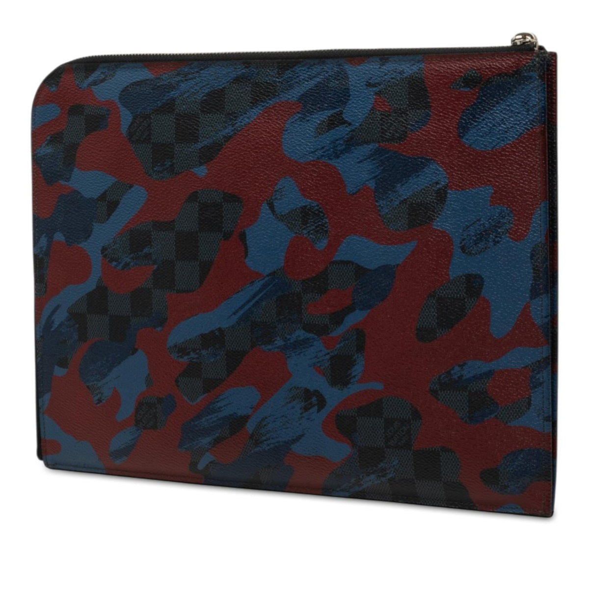 Louis Vuitton Damier Cobalt Camouflage Pochette Jour GM - Black