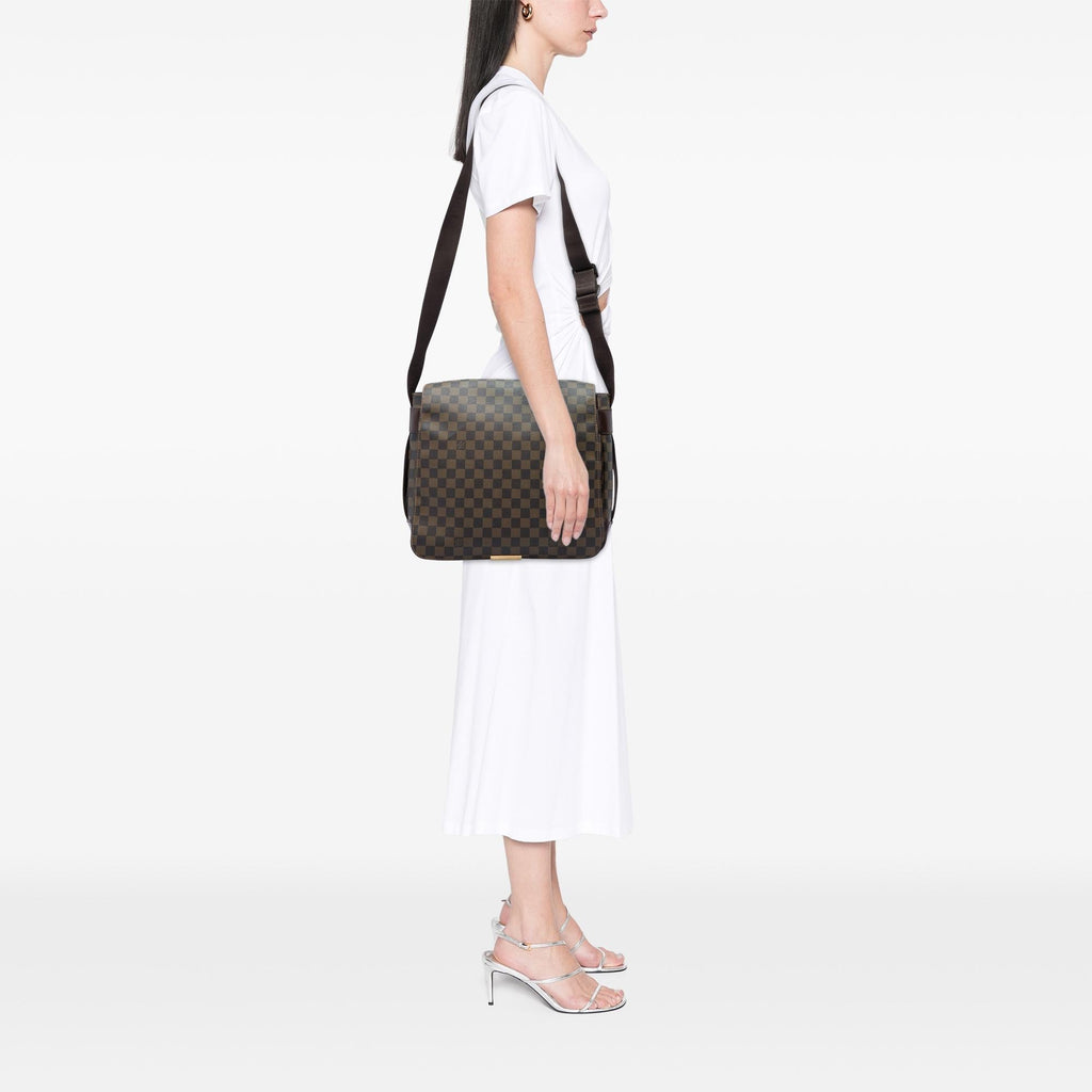 Louis Vuitton Damier Ebene Bastille Crossbody Bag - Brown