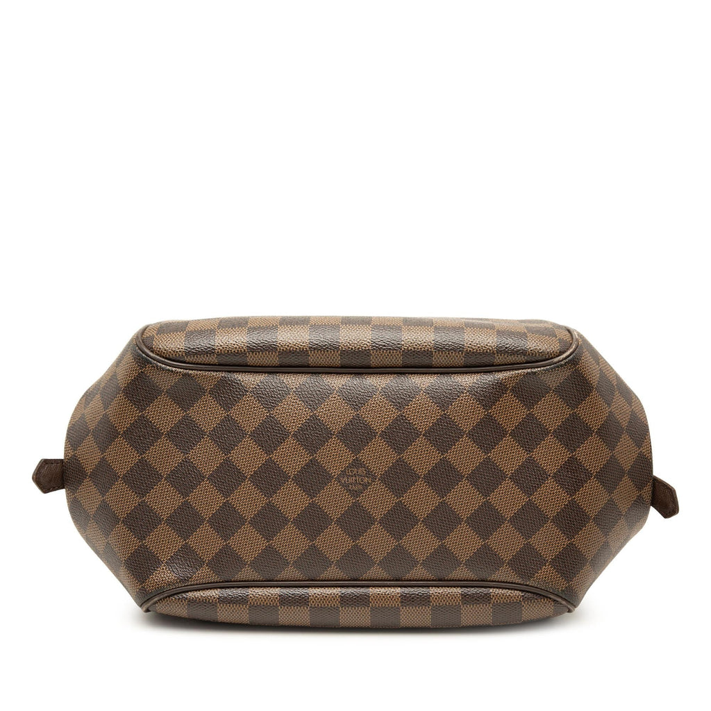 Louis Vuitton Damier Ebene Belem MM Shoulder Bag - Brown