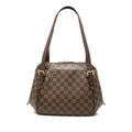 Louis Vuitton Damier Ebene Belem MM Shoulder Bag - Brown