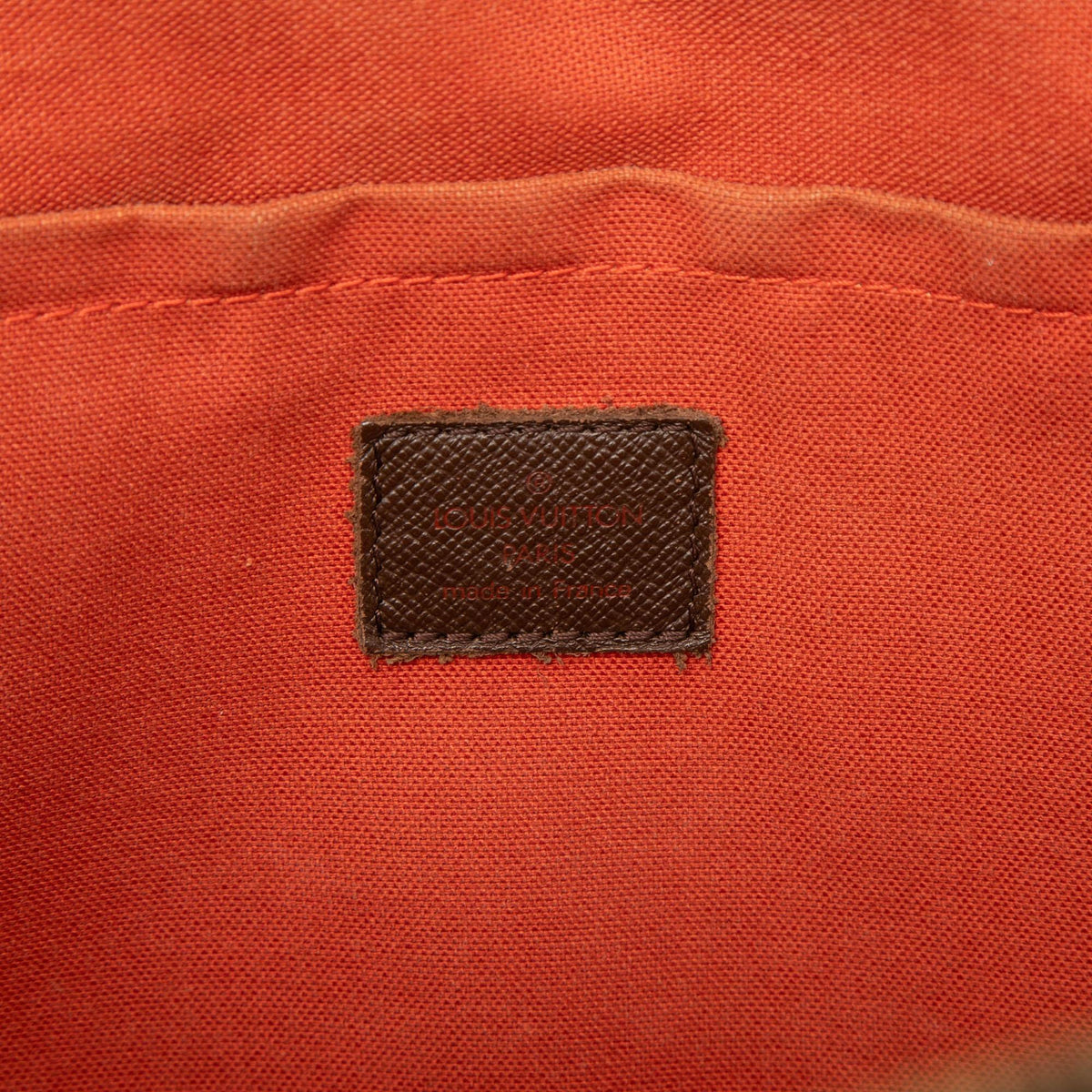 Louis Vuitton Damier Ebene Belem MM Shoulder Bag - Brown