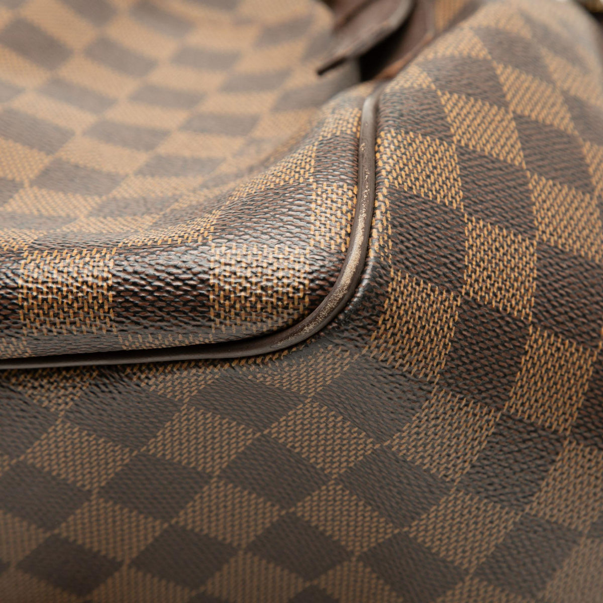 Louis Vuitton Damier Ebene Belem MM Shoulder Bag - Brown
