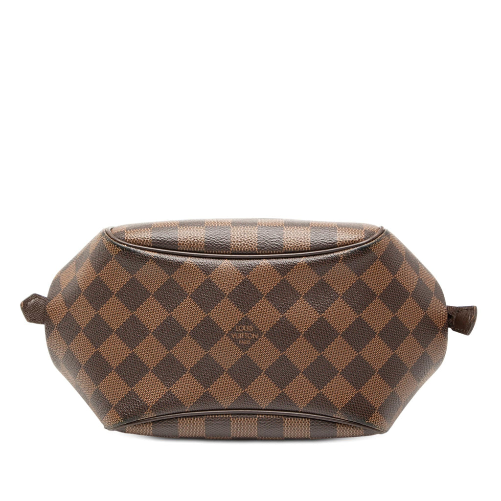 Louis Vuitton Damier Ebene Belem PM Satchel - Brown