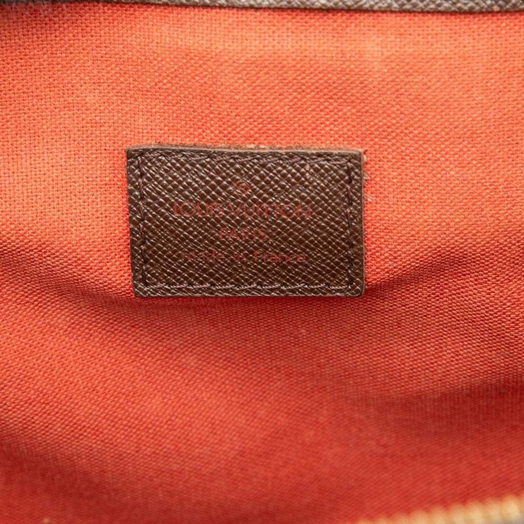 Louis Vuitton Damier Ebene Belem PM Satchel - Brown