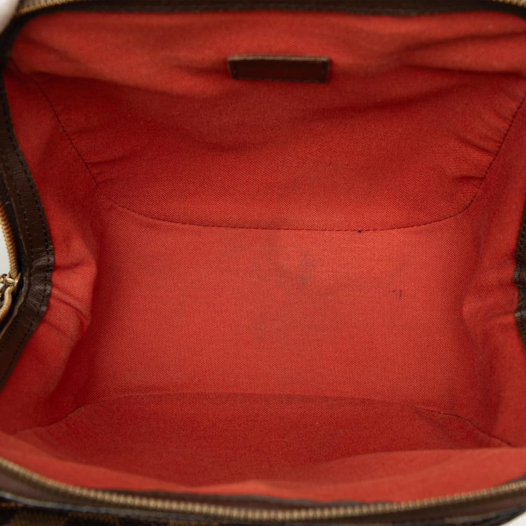 Louis Vuitton Damier Ebene Belem PM Satchel - Brown