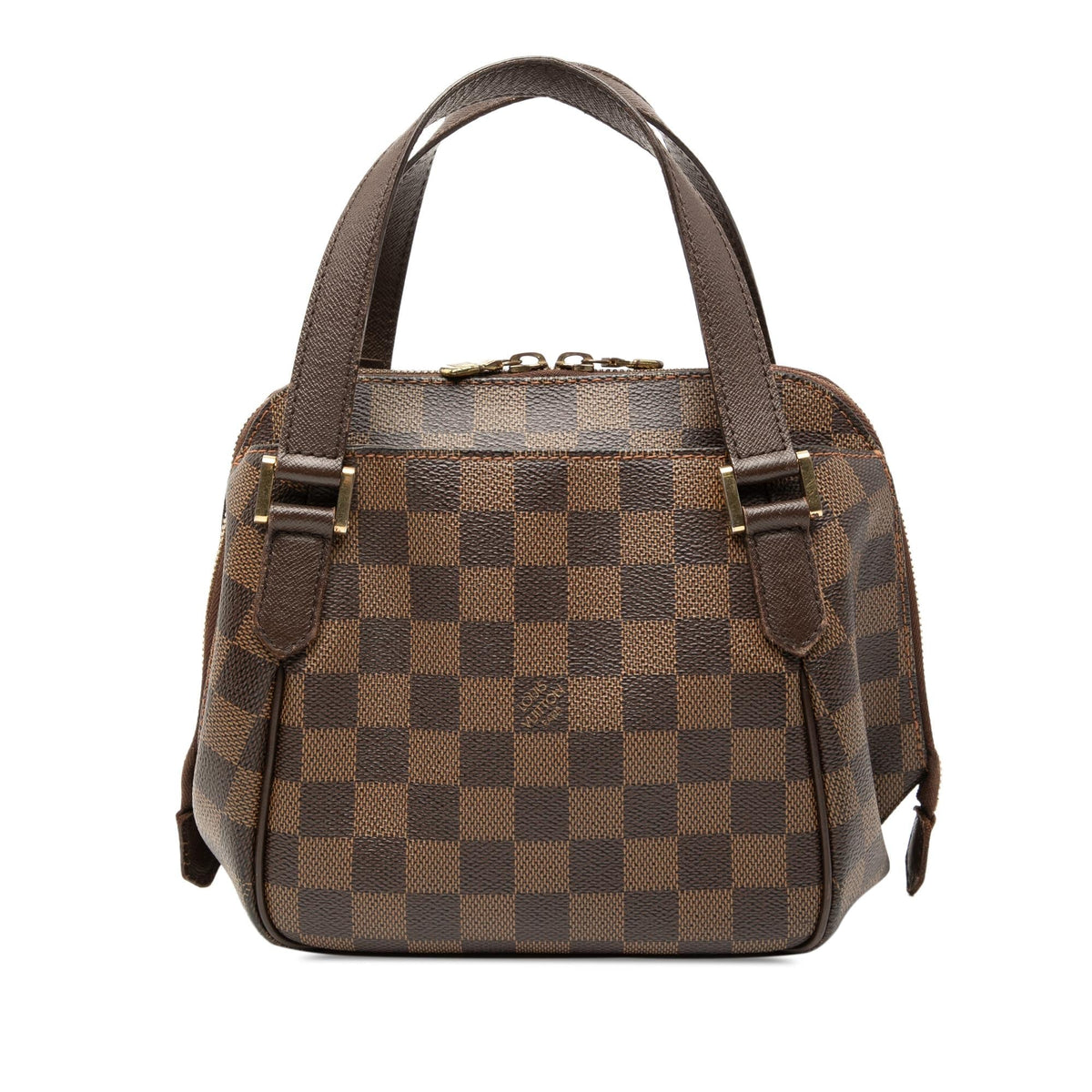 Louis Vuitton Damier Ebene Belem PM Satchel - Brown