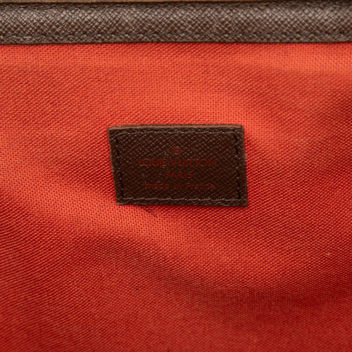Louis Vuitton Damier Ebene Belem PM Satchel - Brown