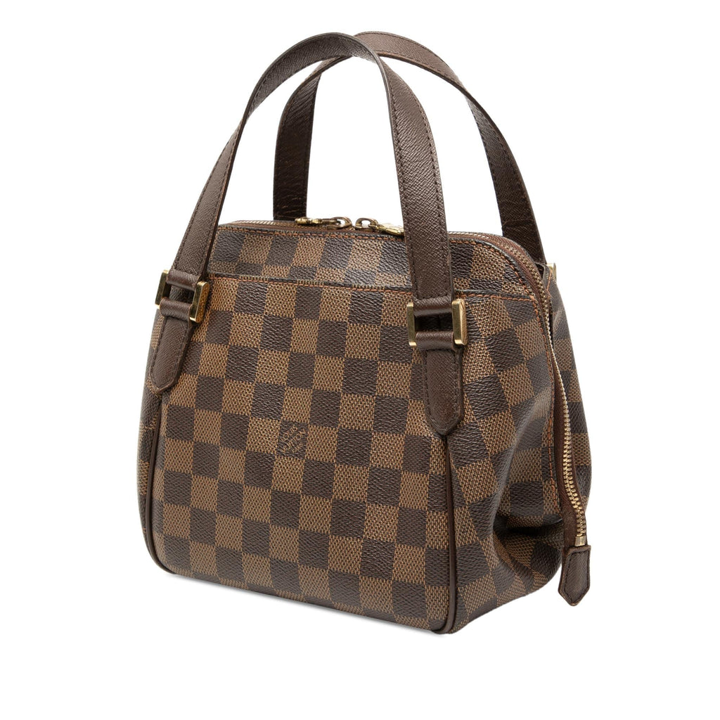 Louis Vuitton Damier Ebene Belem PM Satchel - Brown