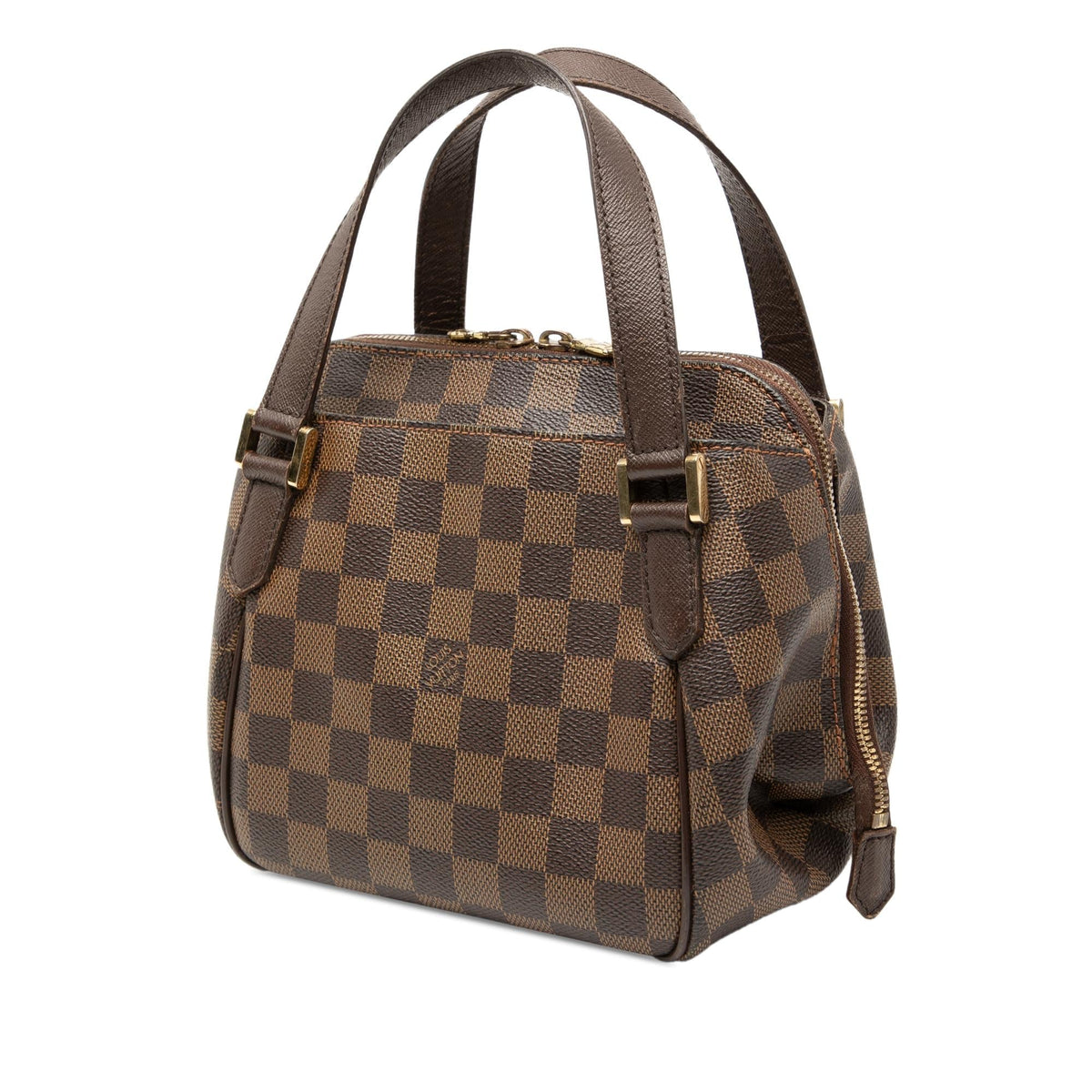 Louis Vuitton Damier Ebene Belem PM Satchel - Brown