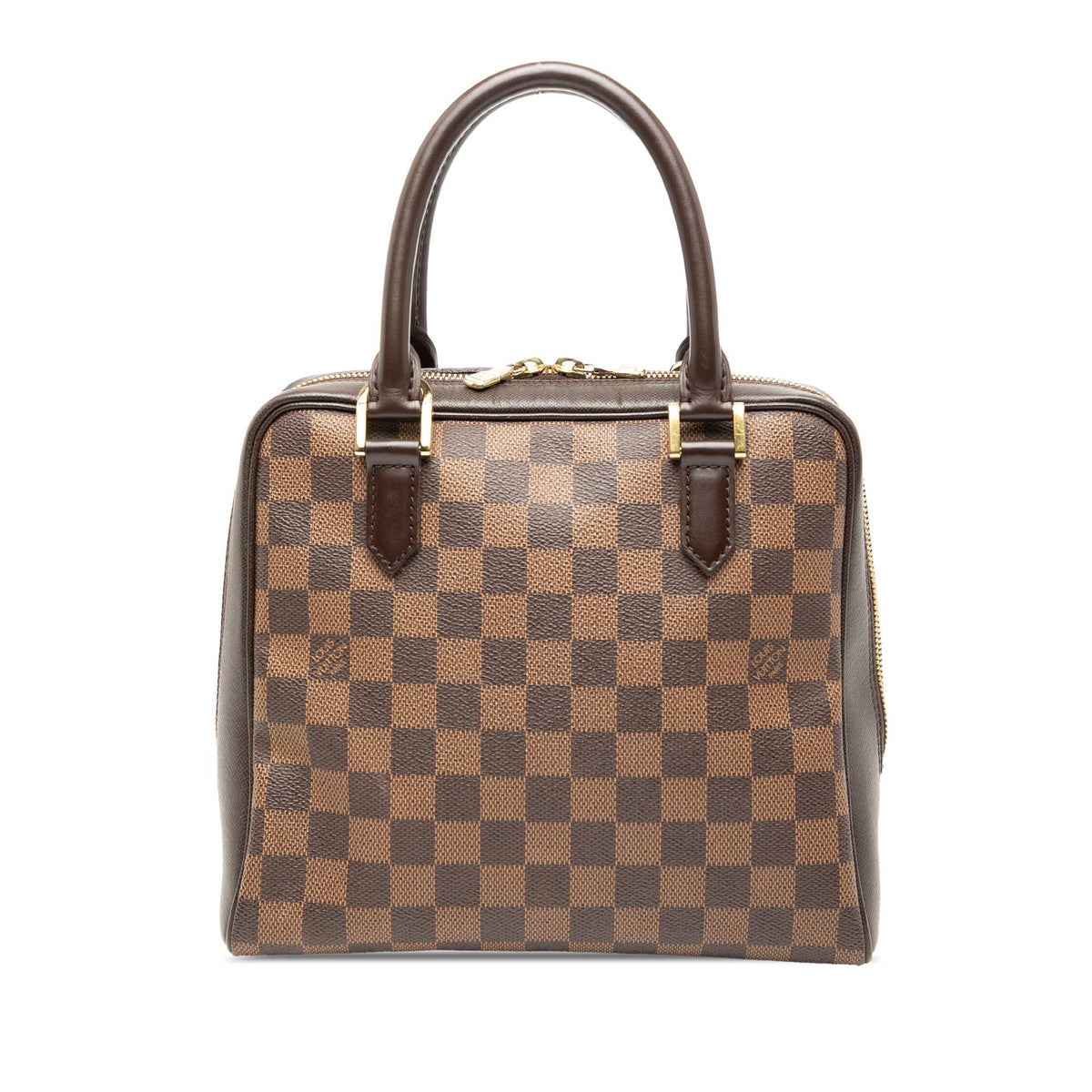 Louis Vuitton Damier Ebene Brera Satchel - Brown