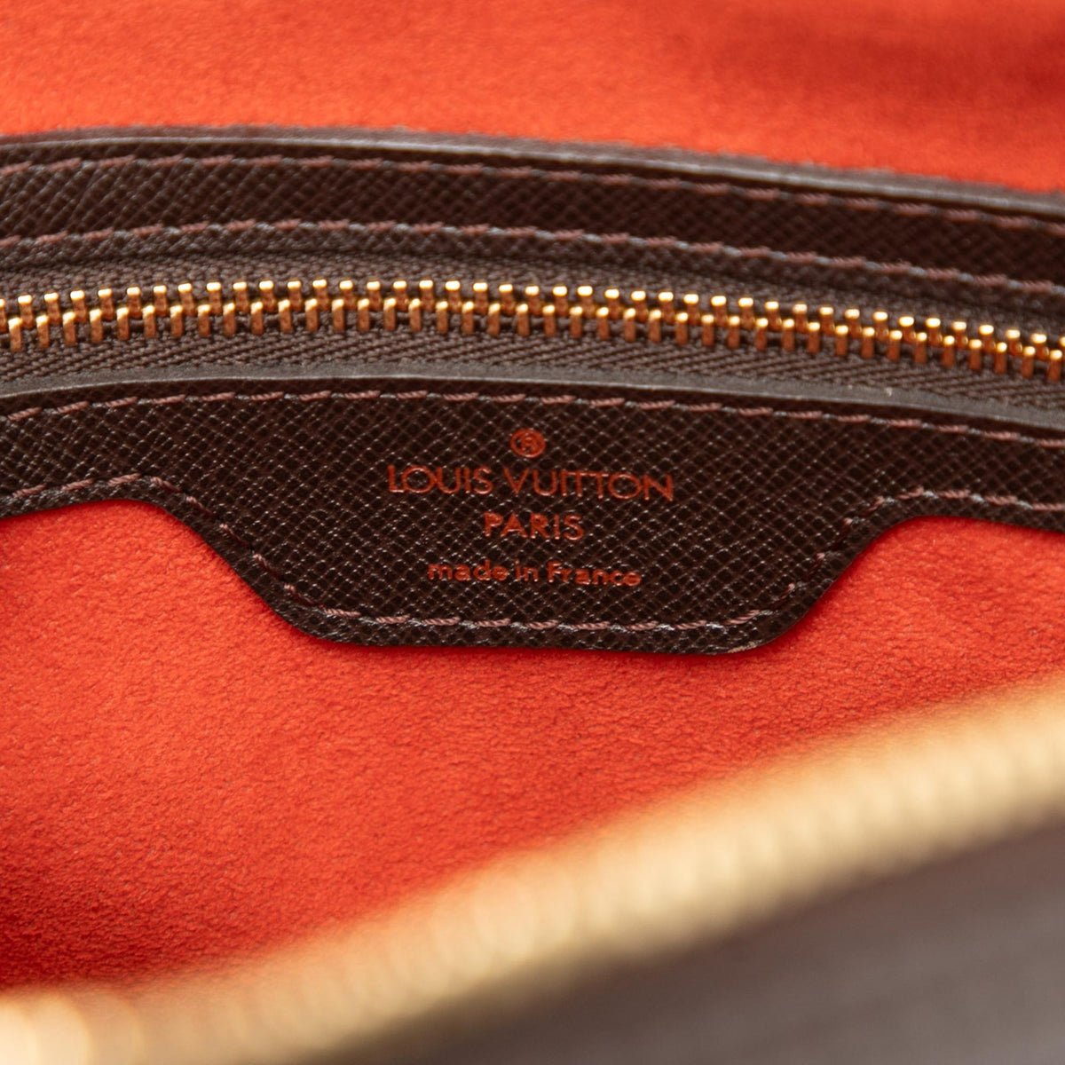 Louis Vuitton Damier Ebene Brera Satchel - Brown