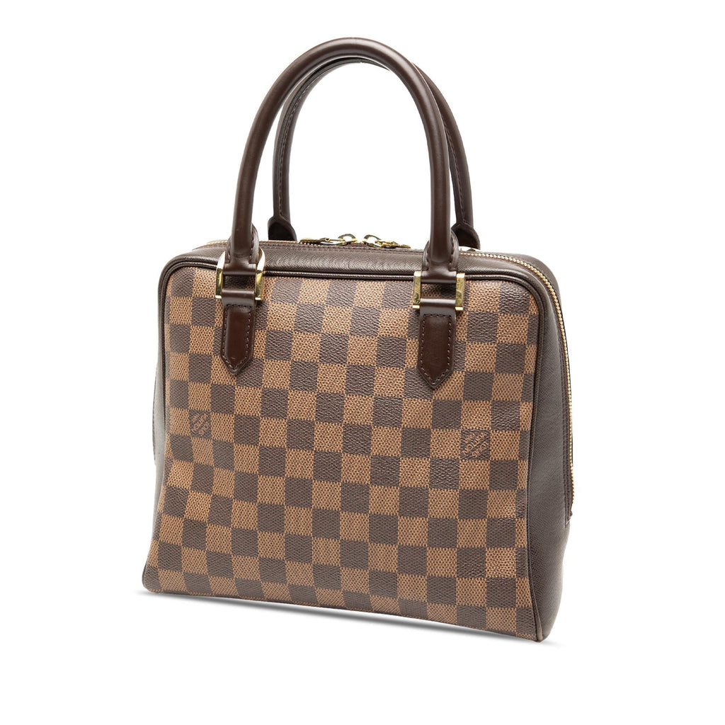 Louis Vuitton Damier Ebene Brera Satchel - Brown
