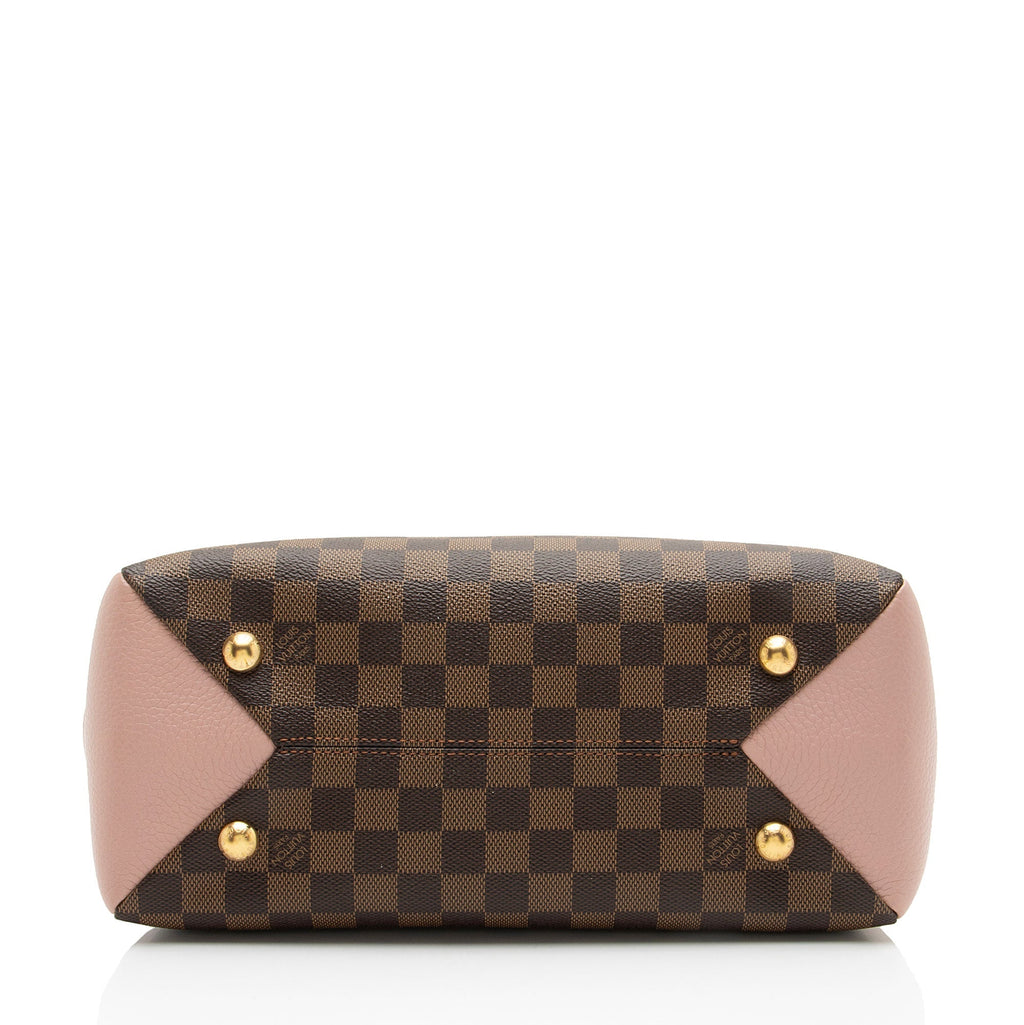 Louis Vuitton Damier Ebene Brittany Satchel - Brown/Pink