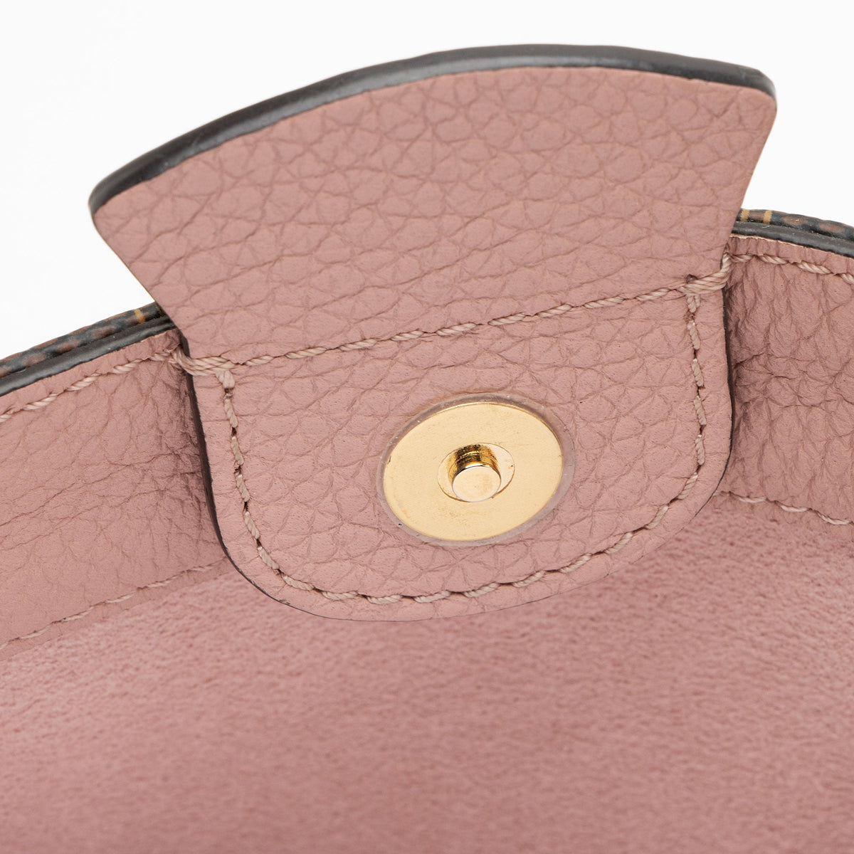 Louis Vuitton Damier Ebene Brittany Satchel - Brown/Pink