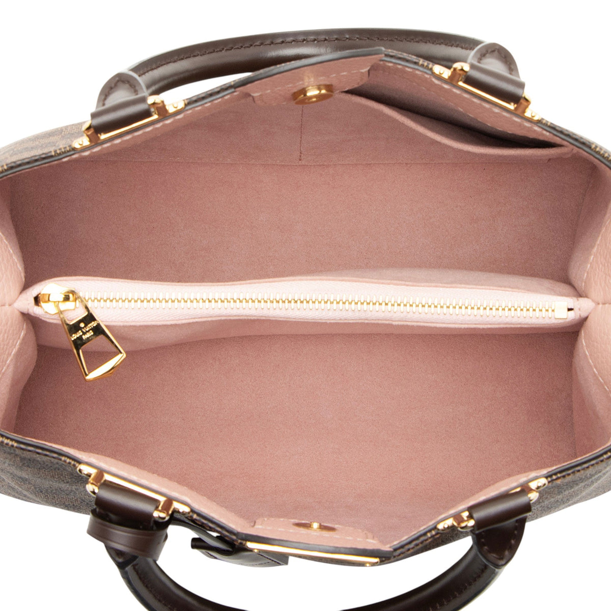 Louis Vuitton Damier Ebene Brittany Satchel - Brown/Pink