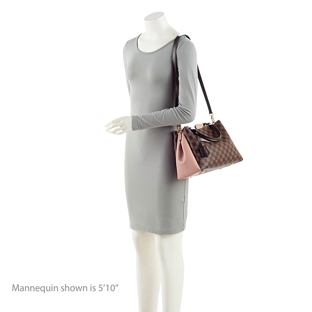 Louis Vuitton Damier Ebene Brittany Satchel - Brown/Pink