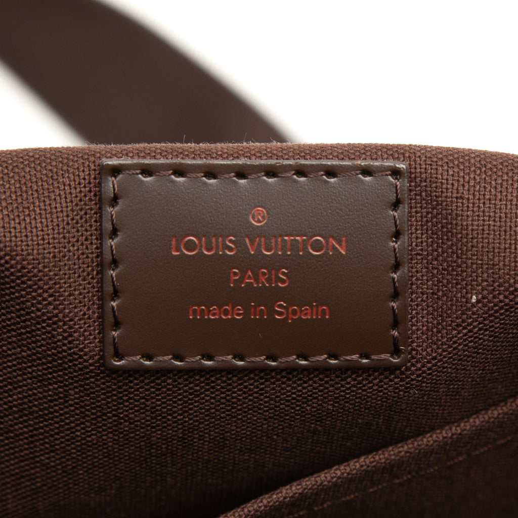 Louis Vuitton Damier Ebene Brooklyn GM Crossbody Bag - Brown