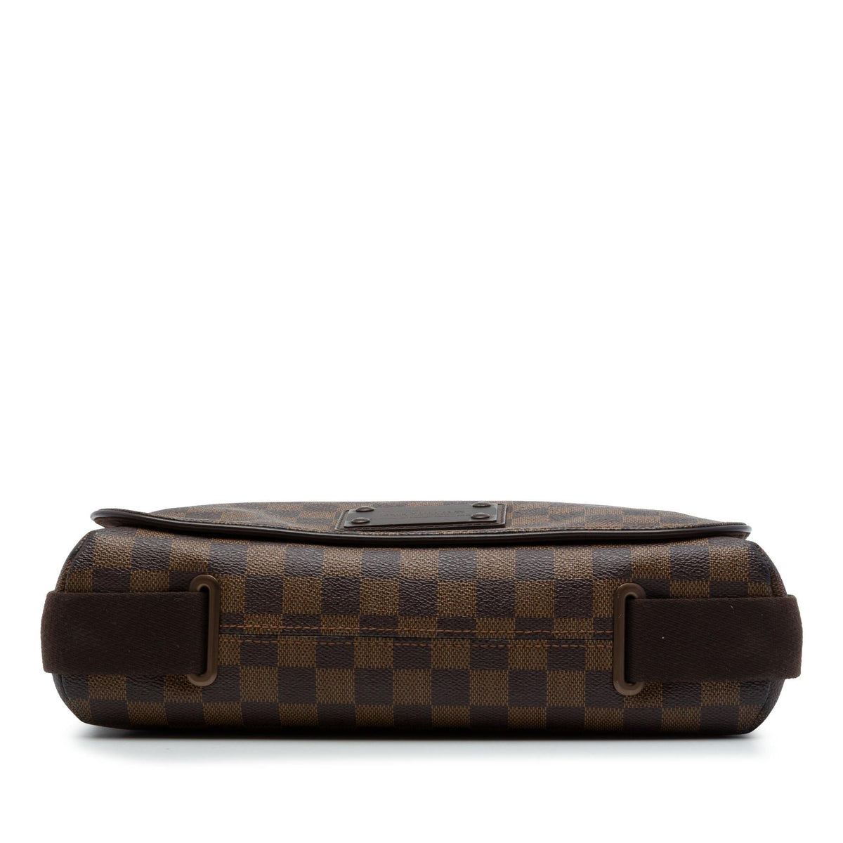 Louis Vuitton Damier Ebene Brooklyn MM Crossbody Bag - Brown