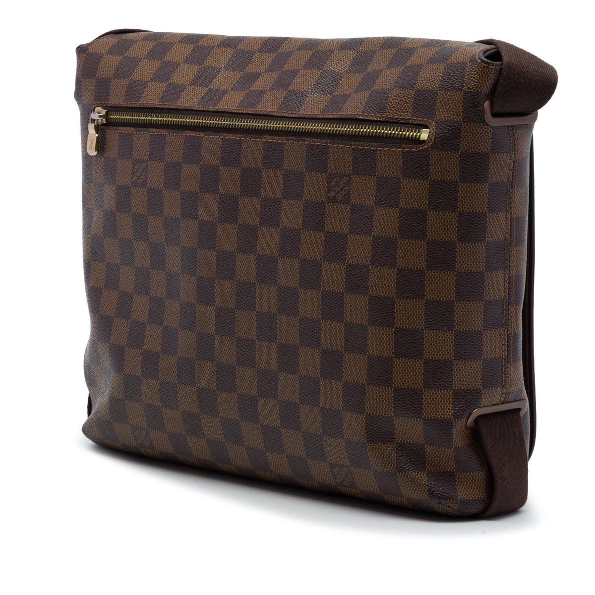 Louis Vuitton Damier Ebene Brooklyn MM Crossbody Bag - Brown