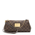 Louis Vuitton Damier Ebene Eva Clutch - Brown