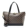 Louis Vuitton Damier Ebene Hyde Park Tote Bag - Black/Brown