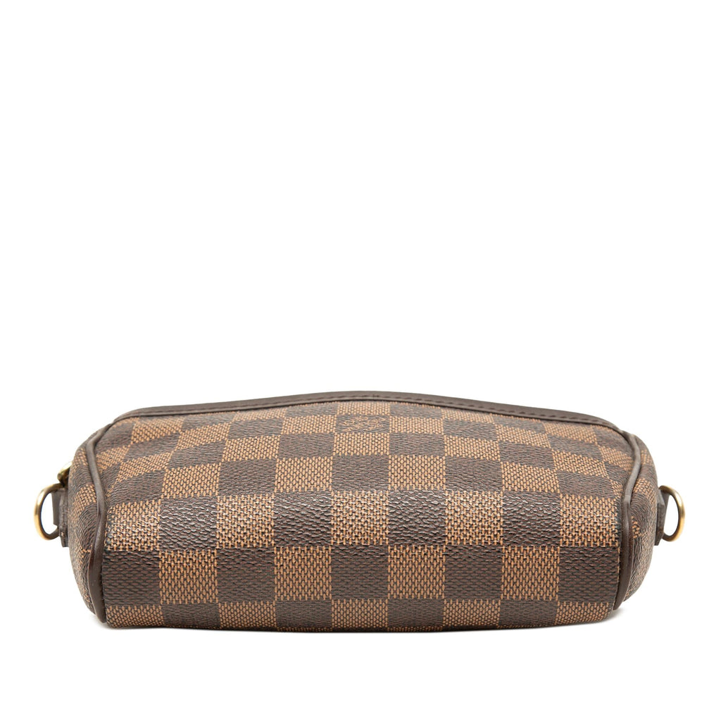 Louis Vuitton Damier Ebene Ipanema Pochette - Brown