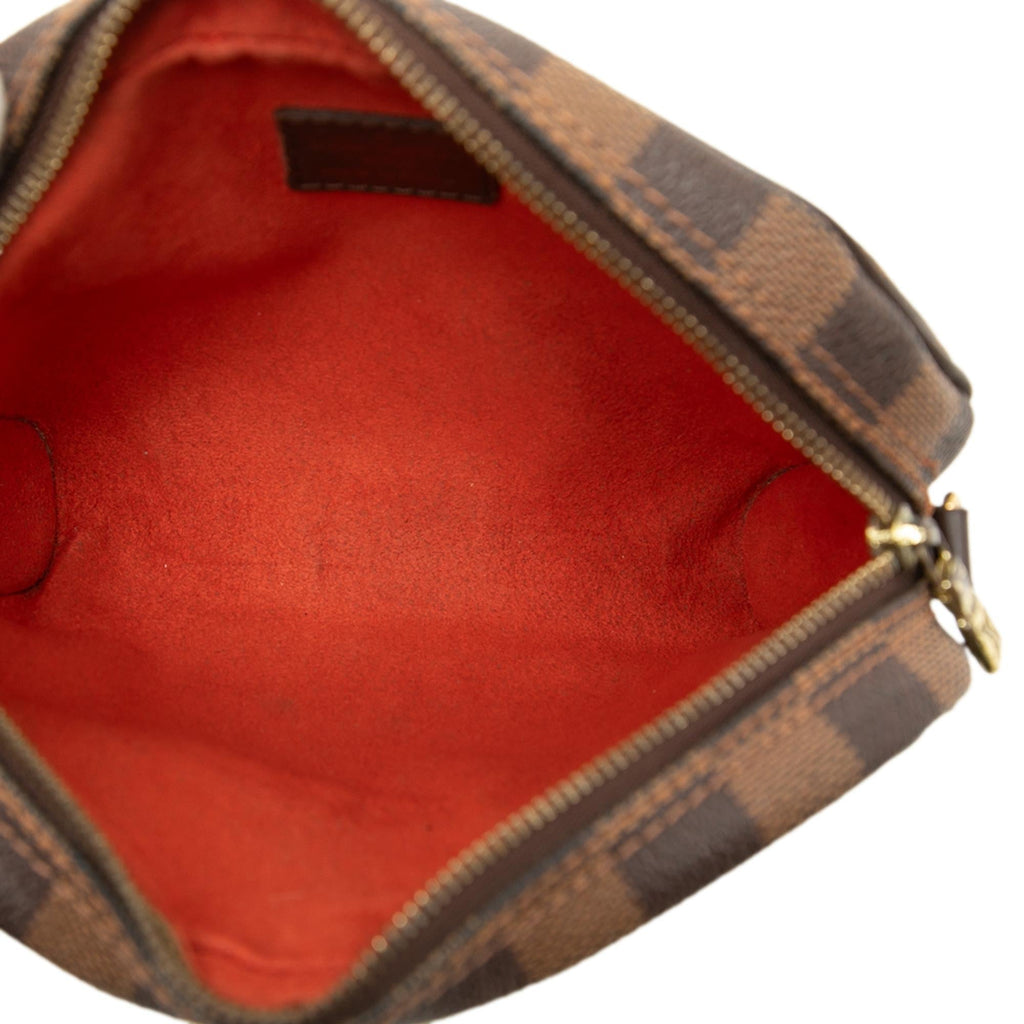 Louis Vuitton Damier Ebene Ipanema Pochette - Brown