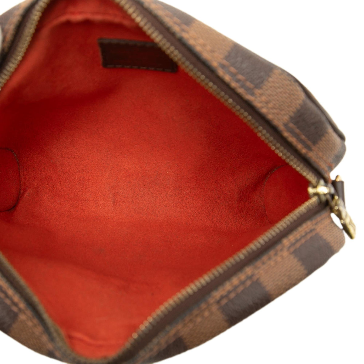 Louis Vuitton Damier Ebene Ipanema Pochette - Brown