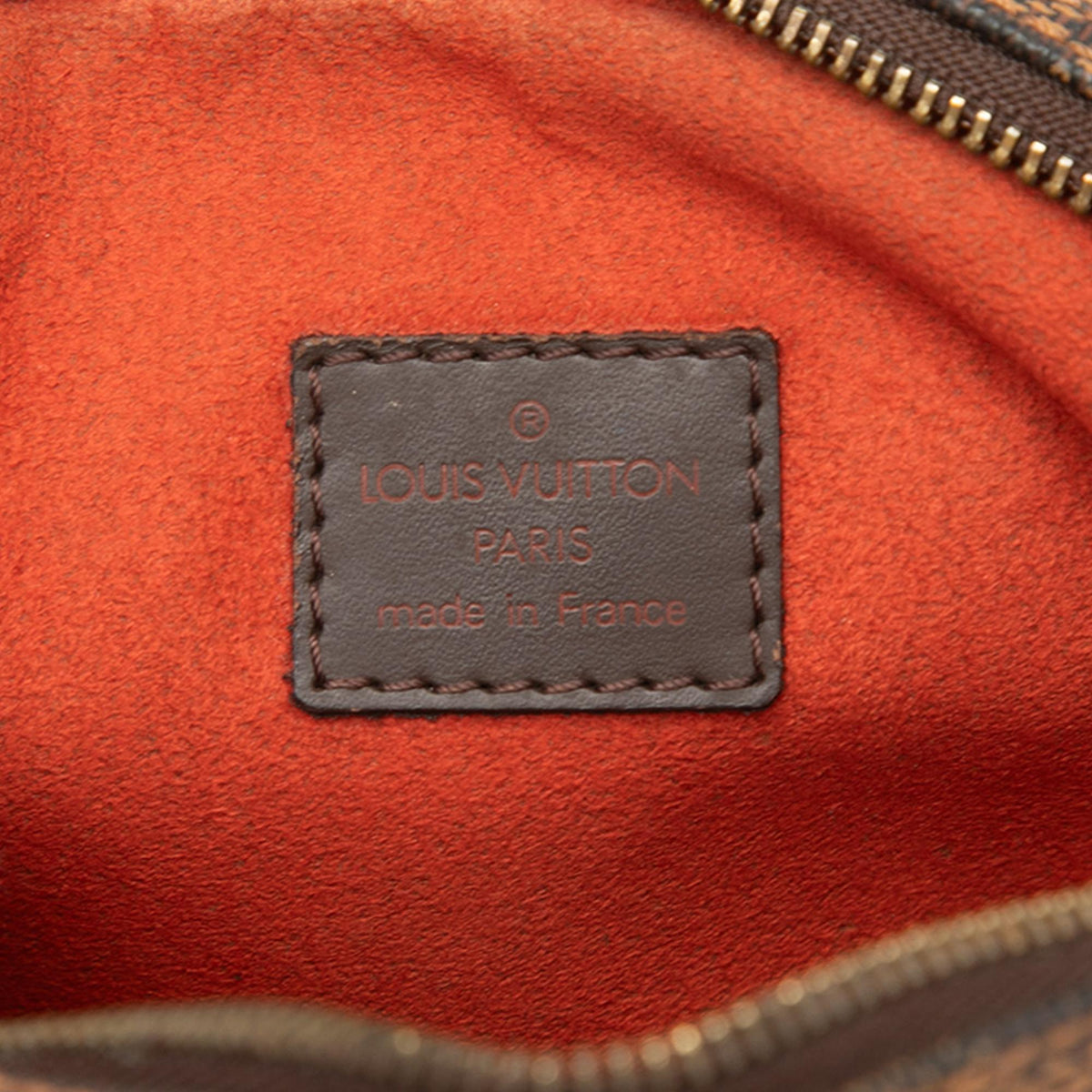 Louis Vuitton Damier Ebene Ipanema Pochette - Brown