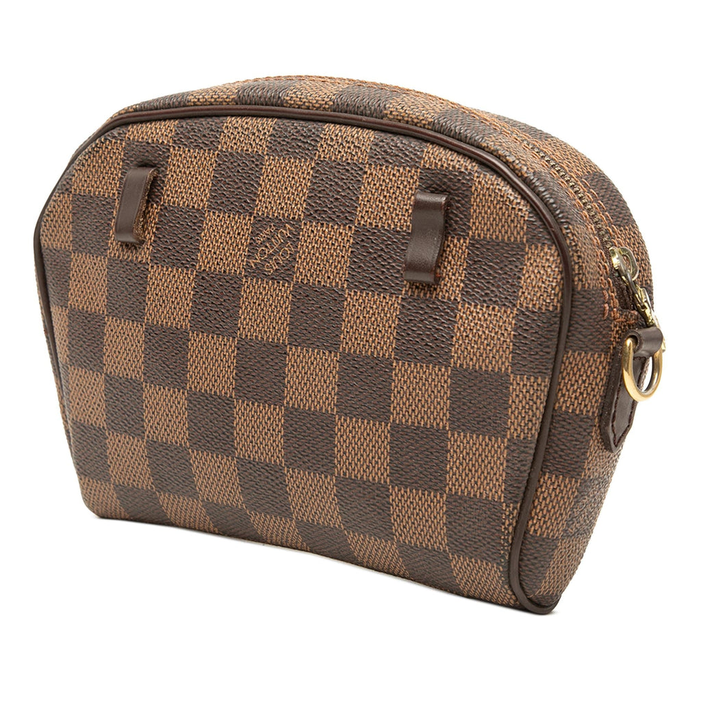 Louis Vuitton Damier Ebene Ipanema Pochette - Brown