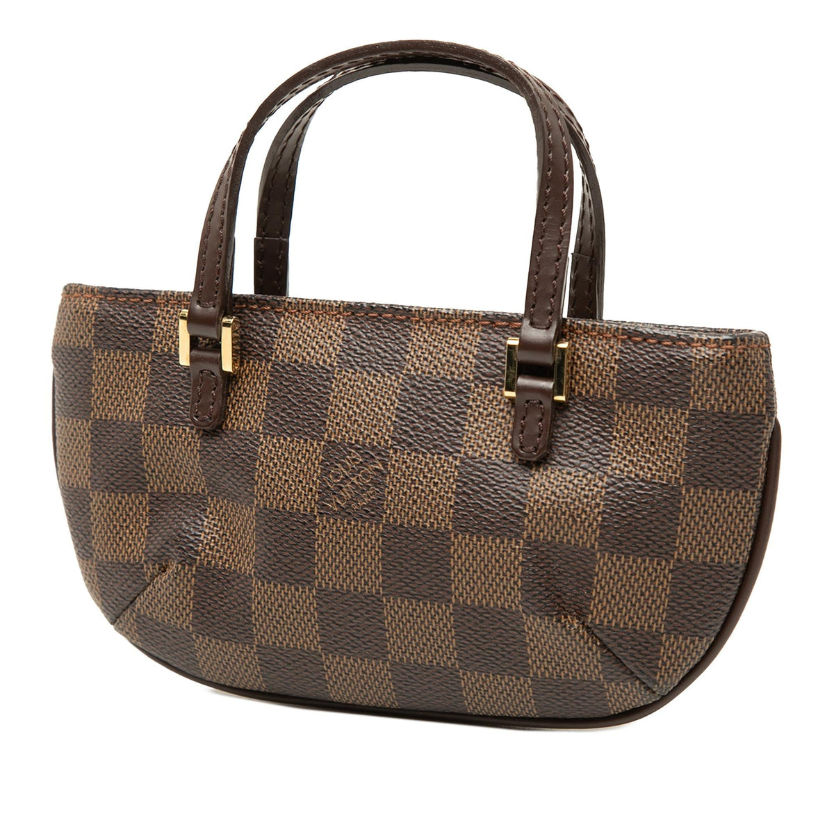 Louis Vuitton Damier Ebene Manosque Pochette - Brown