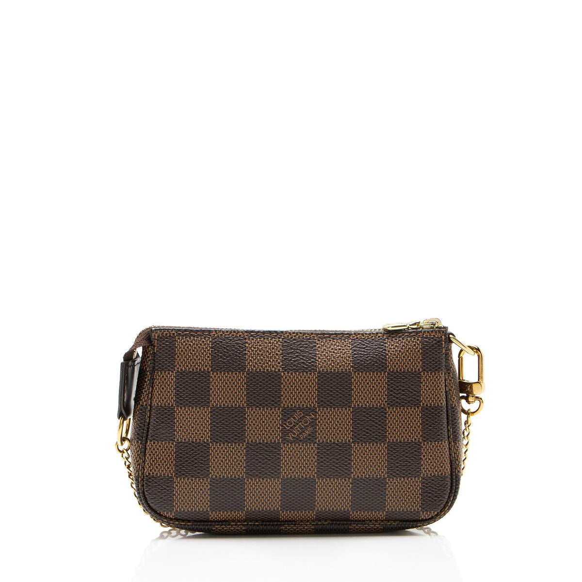 Louis Vuitton Damier Ebene Mini Pochette Accessoires - Brown